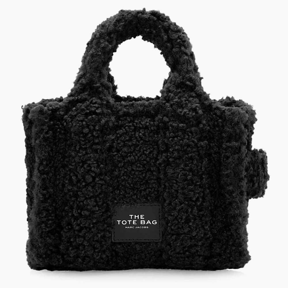 Marc Jacobs Black Teddy tote